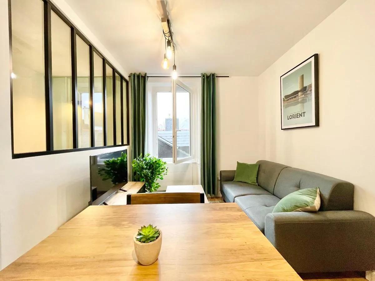 LORIENT CENTRE - Luxueux Appartements - NOUVEAU-WIFI FIBRE