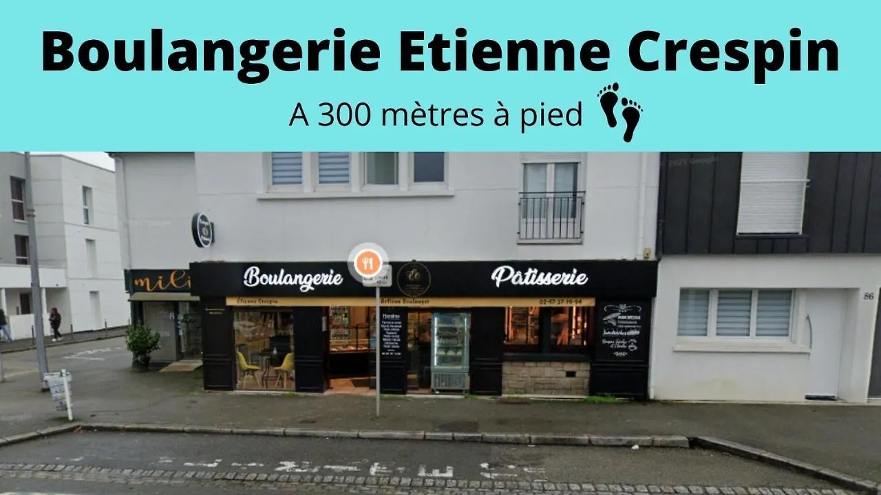 LORIENT CENTRE - Luxueux Appartements - NOUVEAU-WIFI FIBRE 0*,  France