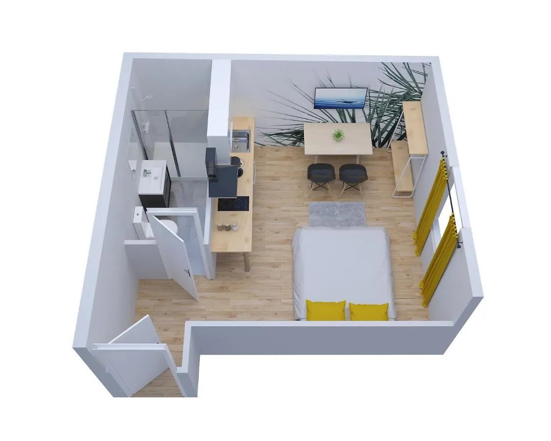 LORIENT CENTRE - Luxueux Appartements - NOUVEAU-WIFI FIBRE 0*,  France