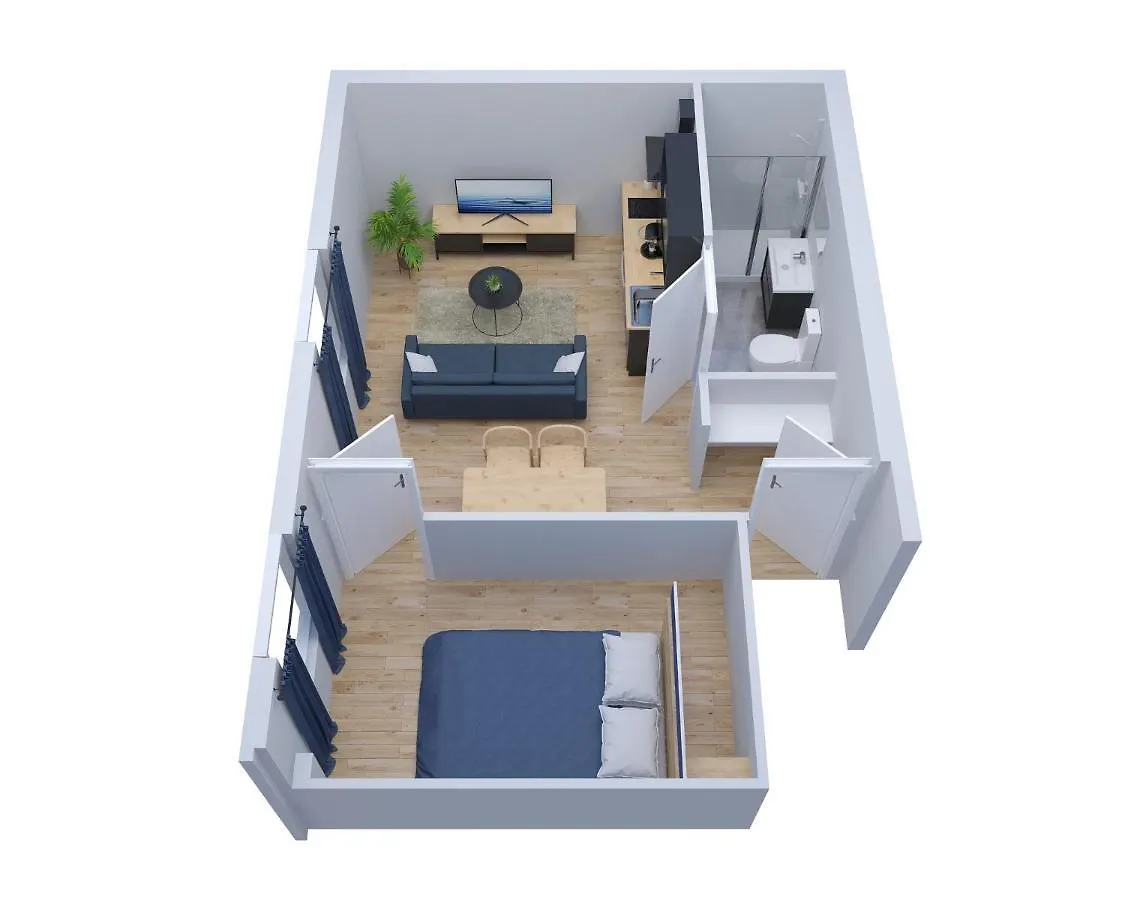 LORIENT CENTRE - Luxueux Appartements - NOUVEAU-WIFI FIBRE France